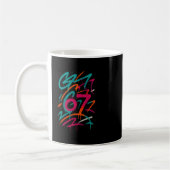Mug 67 Hidden Meme Trending Gen Z Alpha Six Seven 6 7 (Gauche)