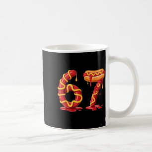 Mug 67 humour de hot dog pour les amateurs de nourritu