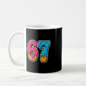 Mug 67 Ice Cream Drip Funny Six Seven Gen Alpha Meme S (Gauche)