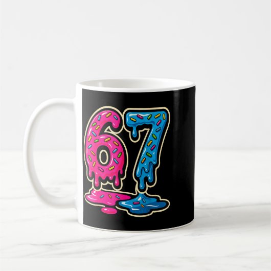Mug 67 Ice Cream Meme Six Seven (Gauche)