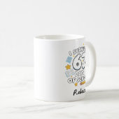 Mug 67 Jours d'École Prof Professeur Drôle (Devant droit)