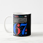 Mug 67 Jours D'école Professeur Enfant Garçon 67 Math (Gauche)
