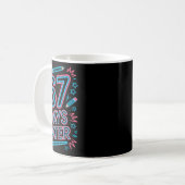 Mug 67 jours plus tard Créatif 67 Mème Professeur Étud (Devant gauche)