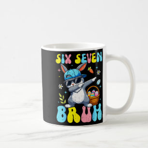 Mug 67 Lapin de Pâques Six Sept Bruh Dabbing Lapin 