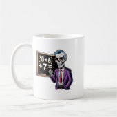 Mug 67 Math Teacher Meme Brainrot Six Seven Halloween  (Gauche)