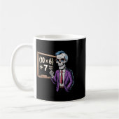 Mug 67 Math Teacher Meme Brainrot Six Seven Halloween  (Gauche)
