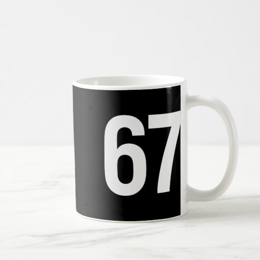 Mug 67 Meme Alpha Gen-z Aura Style Énergétique (Droite)