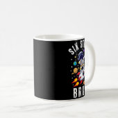 Mug 67 Meme Astronaut Dabbing In Space Funny Six Seven (Devant droit)