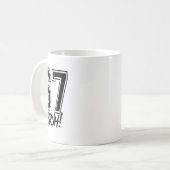 Mug 67 Meme Bruh Drôle Six Sept Génération Alpha 6 7 A (Devant gauche)