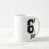 Mug 67 Meme Bruh Six Seven  (Devant droit)
