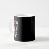 Mug 67 Meme Caché Tendance Gen Z Alpha Six Seven 6 7 (Devant gauche)