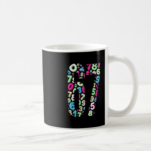 Mug 67 Meme Caché Tendance Gen Z Alpha Six Seven 6 7 (Droite)
