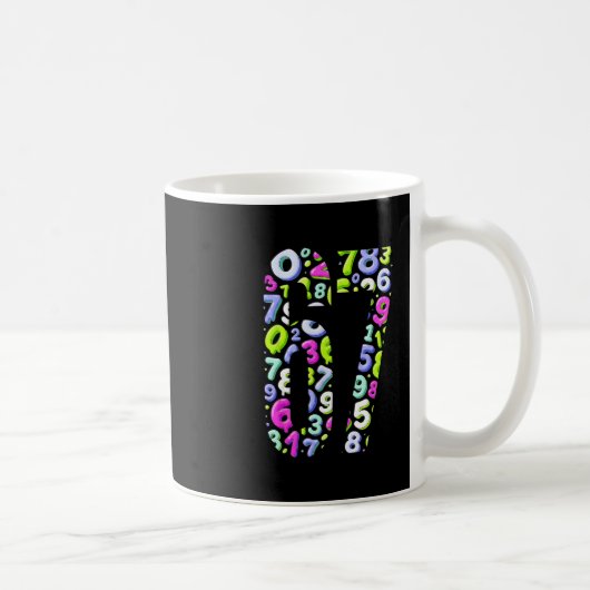 Mug 67 Mème caché tendance Gen Z Alpha Six Seven 6 7  (Droite)
