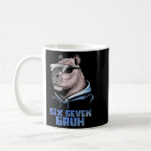 Mug 67 Meme Capybara Funny Six Seven Bruh Capybara For (Gauche)