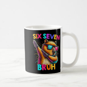 Mug 67 Meme Capybara Six Seven Bruh Capybara Enfants G