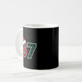 Mug 67 Meme Christmas Six Seven  (Devant gauche)