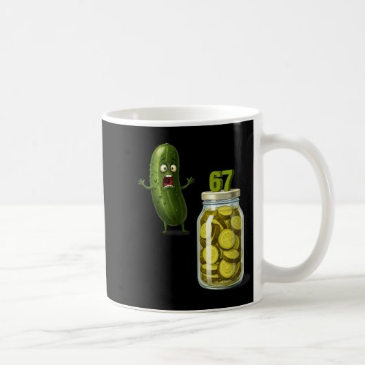 Mug 67 Meme Ckle Surprise A Jar Of Sliced Ckles Cuber (Droite)