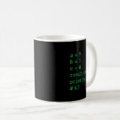 Mug 67 Mème Code Python Résultat Humour Geek Six Sept (Devant droit)
