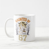 Mug 67 Meme Costume Halloween Hanter par 6-7 Brainrot (Gauche)