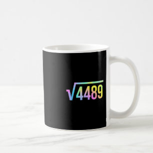Mug 67 Mème d'argot Tie Dye Drôle Racine carrée 4489 M