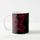 Mug 67 Meme de la Saint-Valentin en forme de cœur – Te (Gauche)