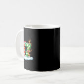 Mug 67 Meme de Noël 6 7 Nombres Six Sept Génération Z (Devant gauche)