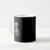 Mug 67 Mème de professeur de mathématiques Brainrot Si (Devant gauche)