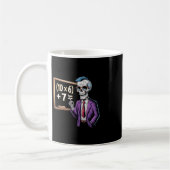Mug 67 Mème de professeur de mathématiques Brainrot Si (Gauche)