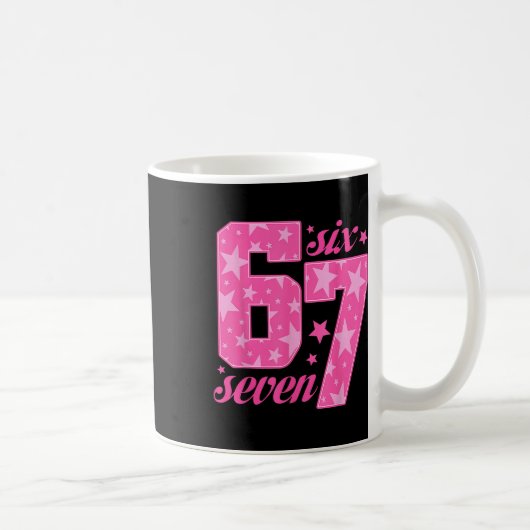 Mug 67 Meme drôle Fille Rose (Droite)