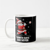 Mug 67 Meme Drôle Six Sept Noël 6-7 Meme Santa 6 (Gauche)