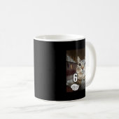Mug 67 Meme Funny Cat Six Seven Meme 6 7  (Devant droit)