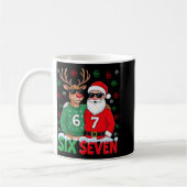 Mug 67 Meme Funny Christmas Santa Six Seven  (Gauche)