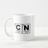 Mug 67 Meme Funny Science Teacher Periodic Table Retro (Gauche)