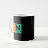 Mug 67 Meme Funny Science Teacher Periodic Table Retro (Devant gauche)
