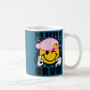 Mug 67 mème génération alpha argot 6 7 six sept bruh g