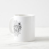 Mug 67 Meme Halloween Araignée Hantée - Six Seven Gén  (Devant gauche)