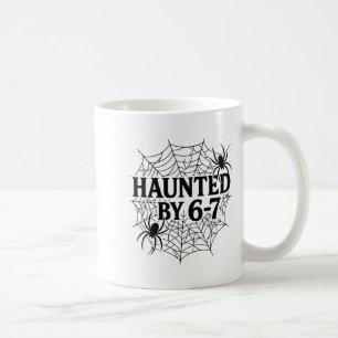 Mug 67 Meme Halloween Araignée Hantée - Six Seven Gén