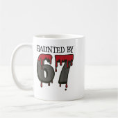 Mug 67 Meme Halloween Maison Hantée Effrayant - Six Se (Gauche)