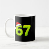 Mug 67 Meme Humor 6-7 Funny Six Seven Christmas  (Gauche)