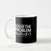 Mug 67 Meme Math Drôle Six Sept Professeur Brainrot Bl (Gauche)