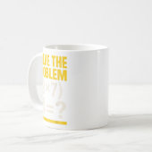 Mug 67 Meme Prof de Maths Drôle École 6-7 Pourriture C (Devant gauche)