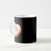 Mug 67 Meme Saint Valentin Cœur de Bonbon Six Sept Mat (Devant gauche)