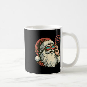 Mug 67 Mème Santa Cool Rétro Santa 6 7 Drôle Six Sept