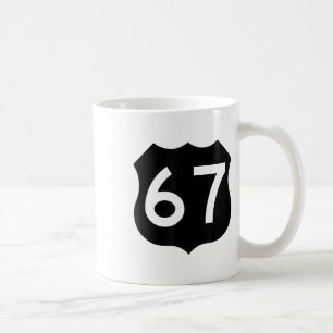 Mug 67 Meme Six Seven 6-7 Blague drôle d'Internet Vira