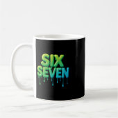 Mug 67 Meme Six Seven 6-7 Funny Internet Joke Viral Tr (Gauche)