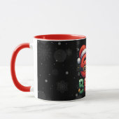 Mug 67 Meme Six Seven Bruh Drôle de Noël 6 7 (Gauche)