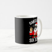 Mug 67 Meme Six Seven Santa Funny Christmas Gen Z Alph (Devant droit)