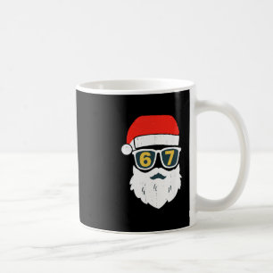 Mug 67 Meme Six Seven Visage de Père Noël Enfants Homm