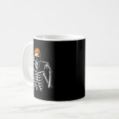 Mug 67 Meme Squelette Halloween Drôle Six Sept Tendanc (Devant gauche)