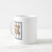 Mug 67 N'est Pas Autorisé Six Sept Lié Par Prof De Fun (Devant gauche)